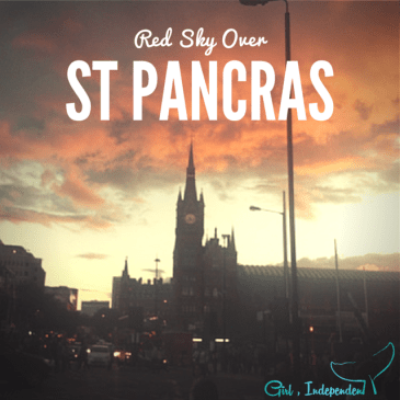 St Pancras Sunset