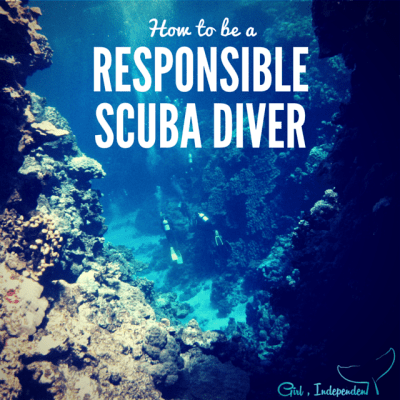 How to be an eco-friendly, responsible scuba diver