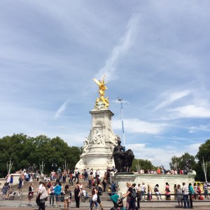 Victoria Memorial outside Buckingham Palace