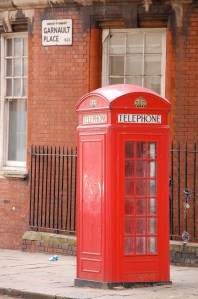 London phone box