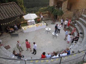 Pian di fiume amphitheatre wedding