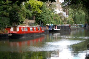 Regents Canal boats