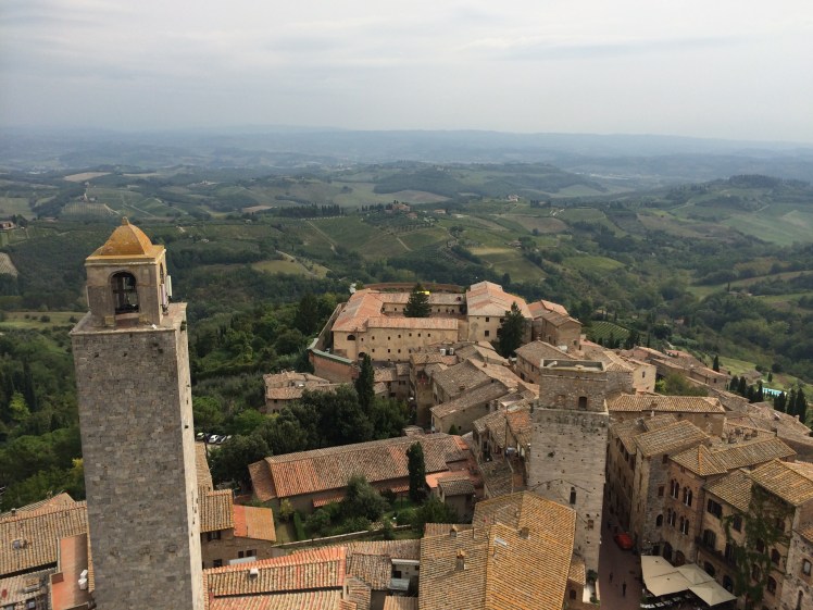 San Gimignano view from Torre Grosso