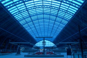 St Pancras roof