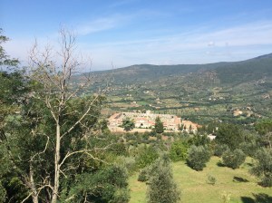 Tuscan view from Cortona