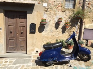 Typical Italian village street